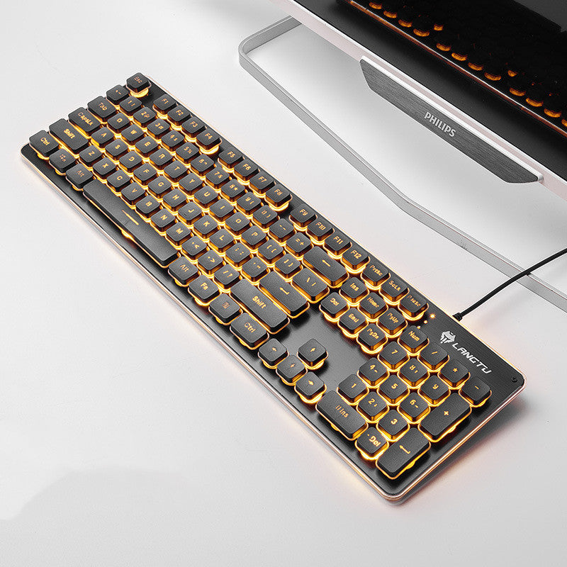 Wired Film Luminous Gaming Keyboard