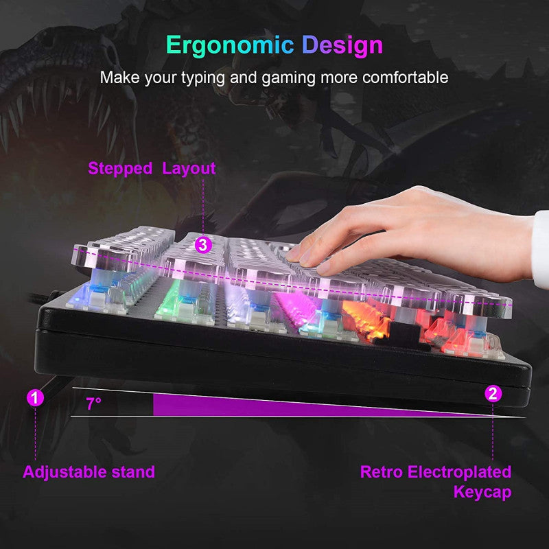 Punk Knob Gaming Keyboard