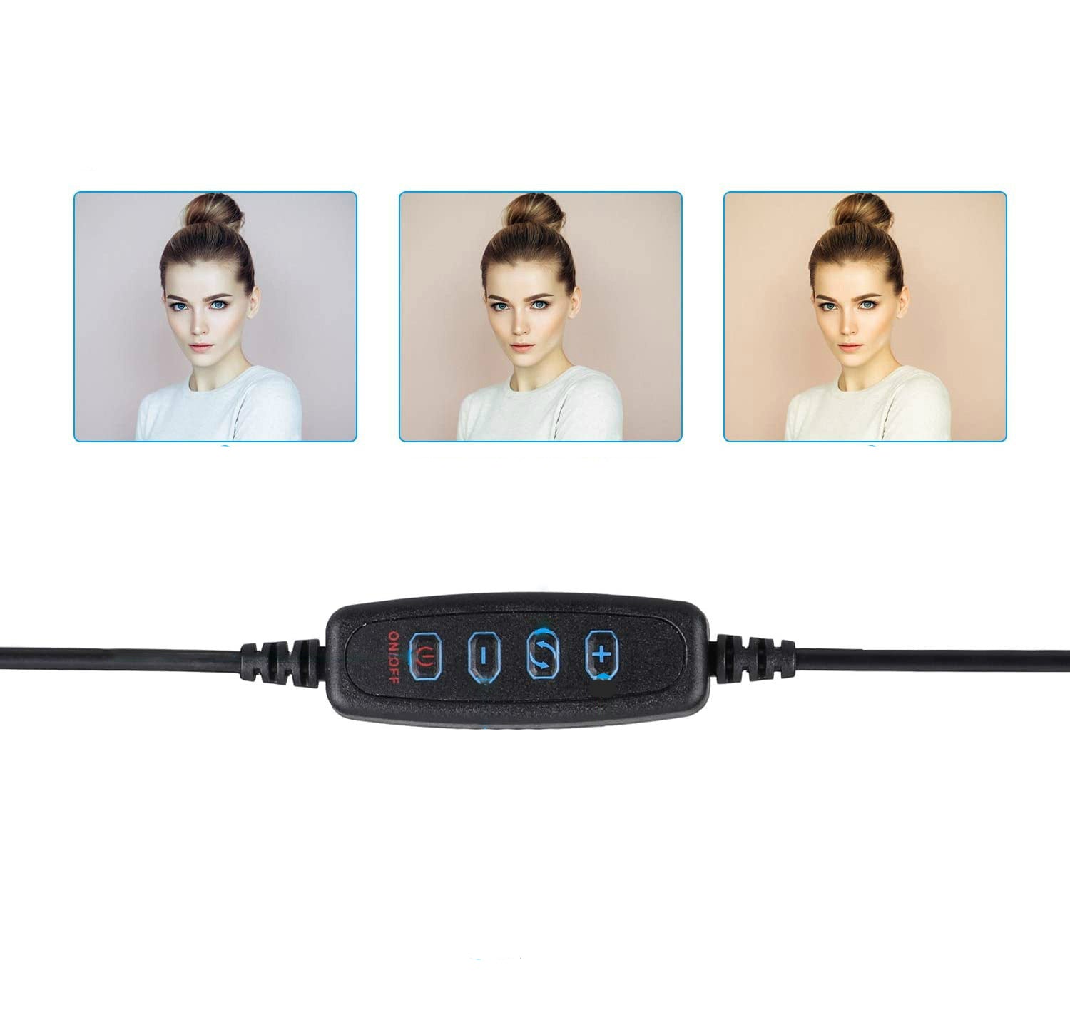 10 LED Ring Light Lamp With Tripod Stand