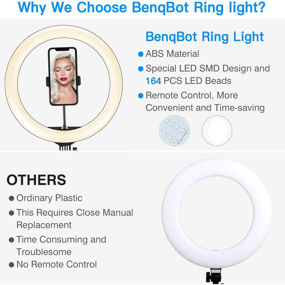 Usb Ring Light With Tripod Frame Light