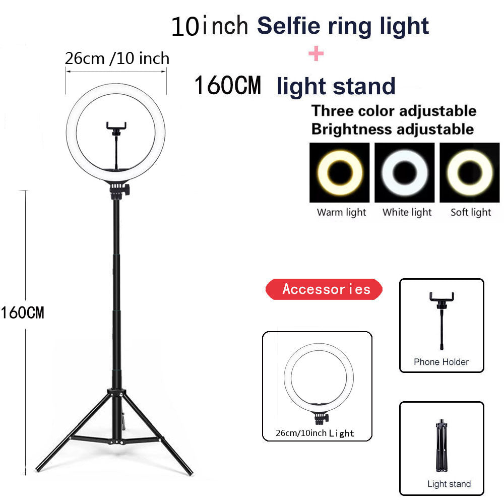 Usb Ring Light With Tripod Frame Light
