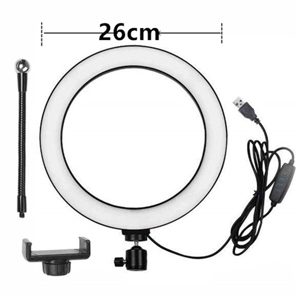 Ring Light Aluminum Alloy With Tripod