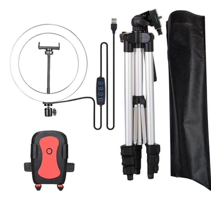 Ring Light Aluminum Alloy With Tripod