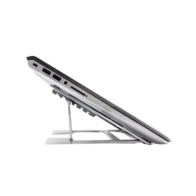 Silicone adjustable foldable laptop stand