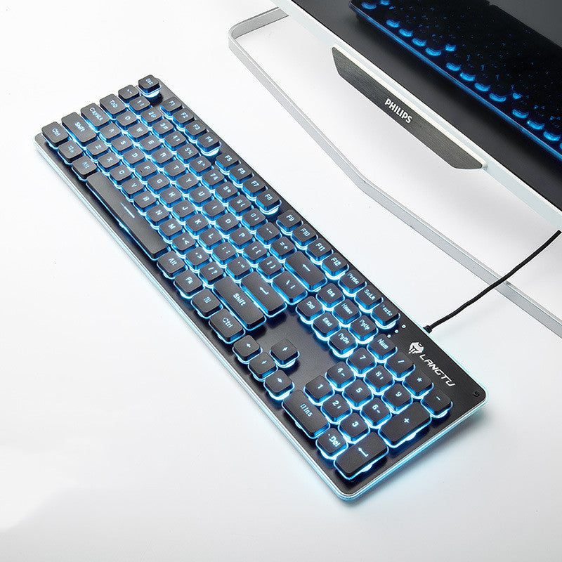 Wired Film Luminous Gaming Keyboard