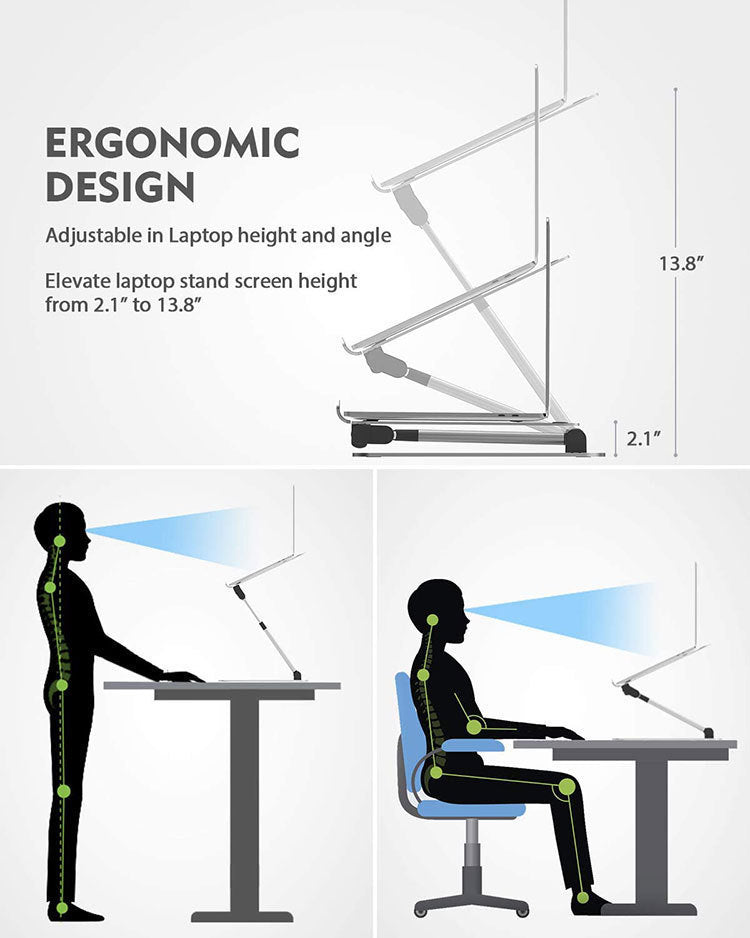 Adjustable Storage Laptop Stand