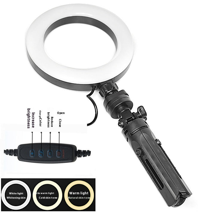 Adjustable Fill Light Desktop Tripod Suit