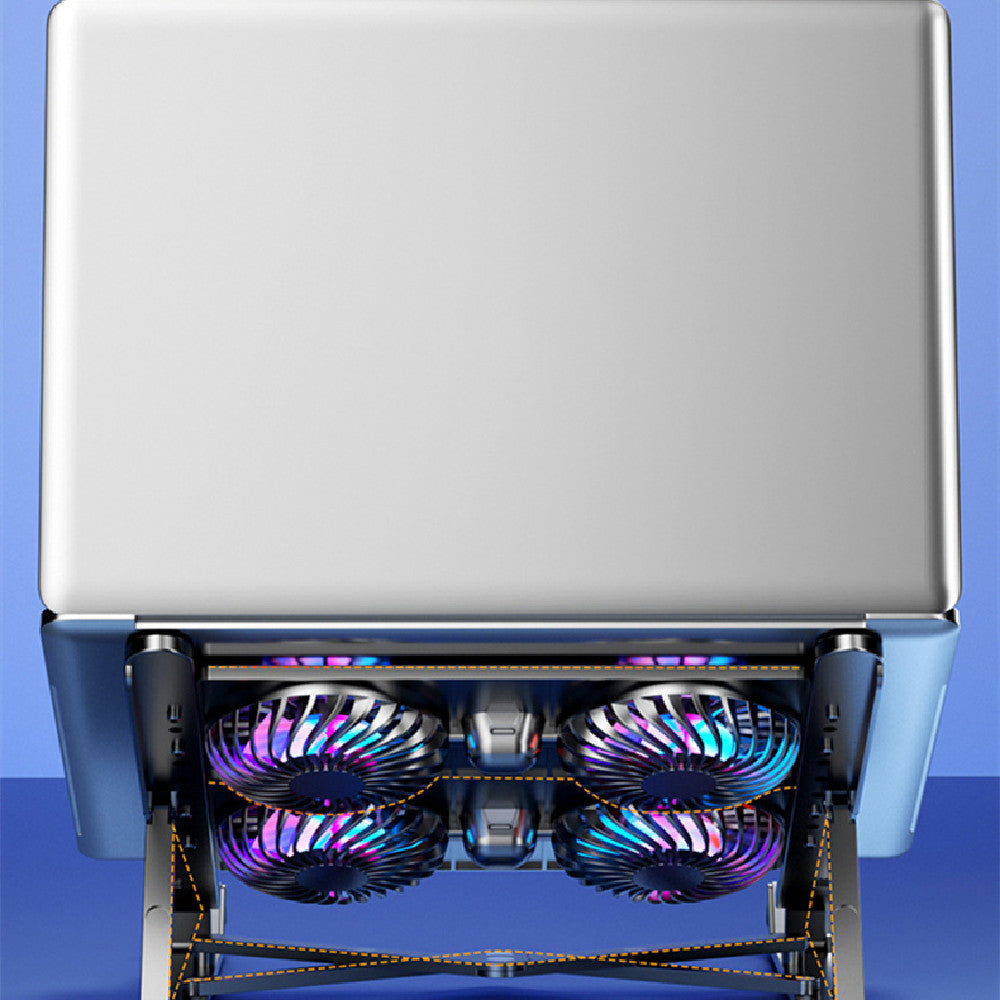 Folding Laptop Cooling Fan Radiator Stand