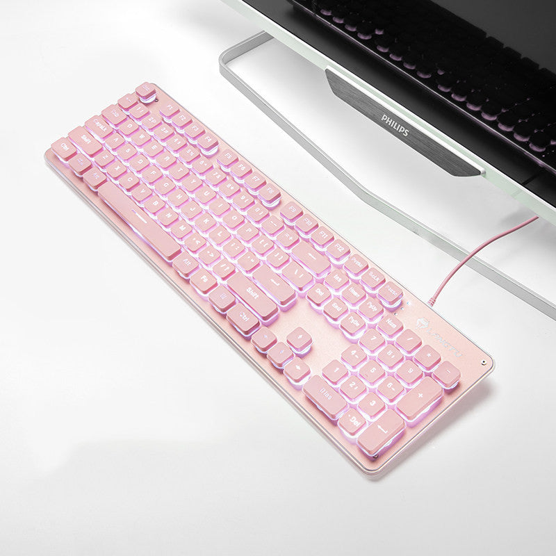 Wired Film Luminous Gaming Keyboard