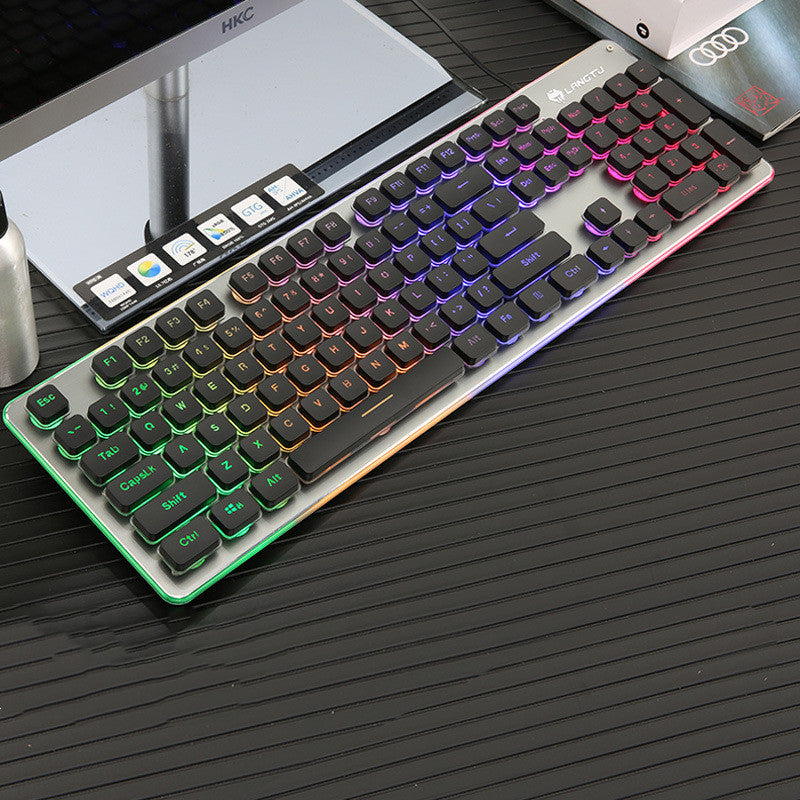 Wired Film Luminous Gaming Keyboard