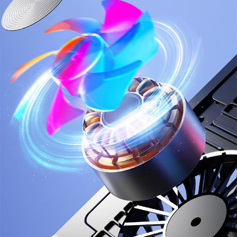 Folding Laptop Cooling Fan Radiator Stand