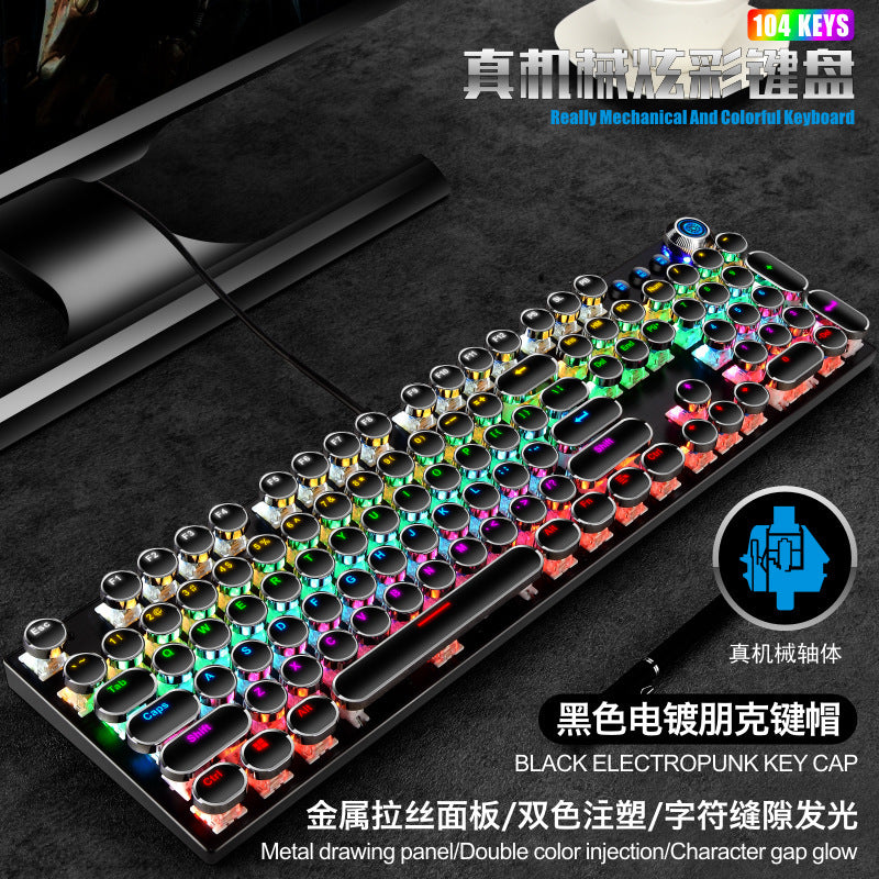 Punk Knob Gaming Keyboard