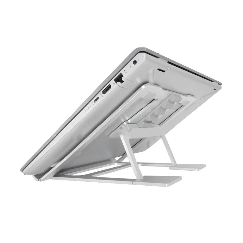 Silicone adjustable foldable laptop stand