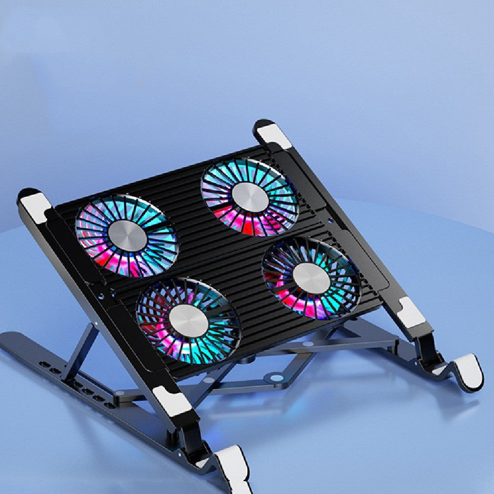 Folding Laptop Cooling Fan Radiator Stand