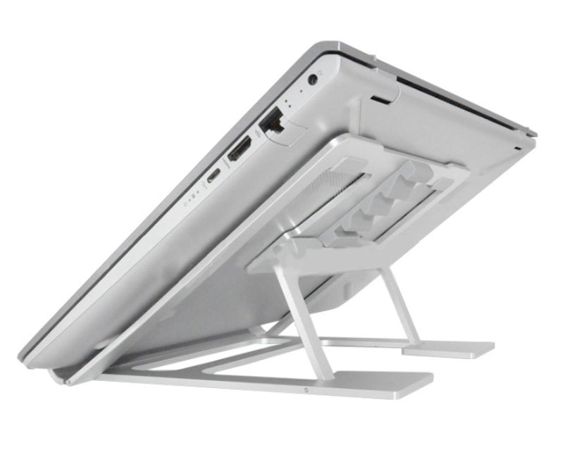 Silicone adjustable foldable laptop stand