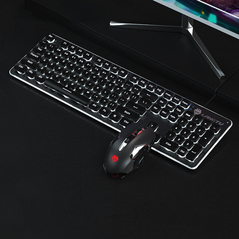Wired Film Luminous Gaming Keyboard