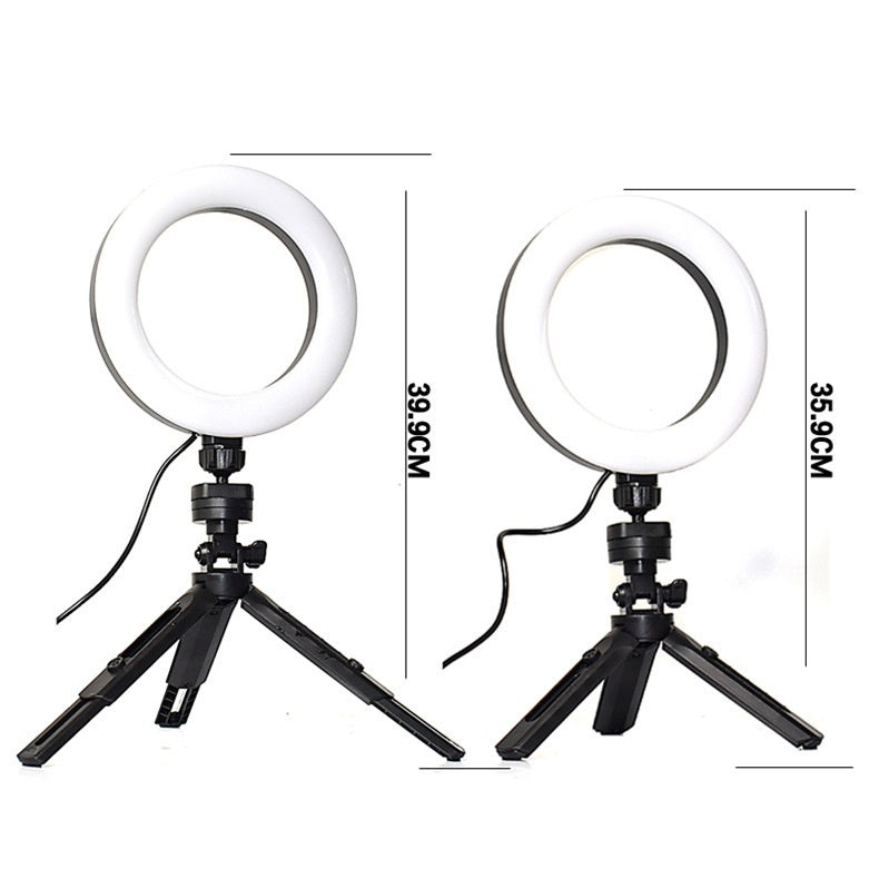 Adjustable Fill Light Desktop Tripod Suit