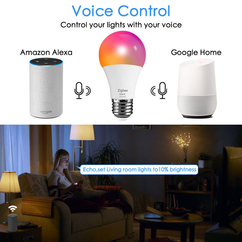 Stylish Direct Connection To 10W Ball Smart Bulb