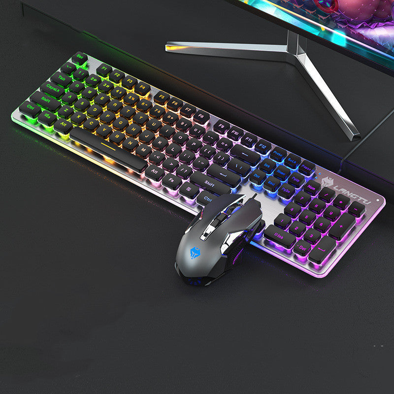 Wired Film Luminous Gaming Keyboard