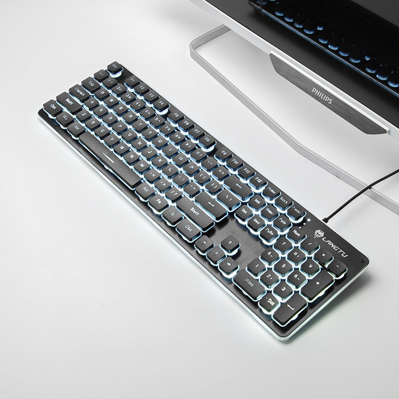 Wired Film Luminous Gaming Keyboard