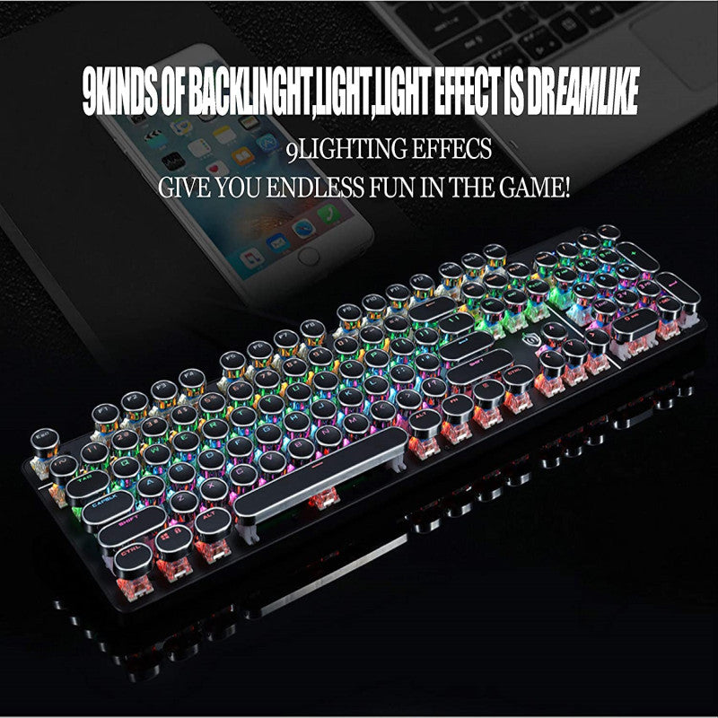 Punk Knob Gaming Keyboard